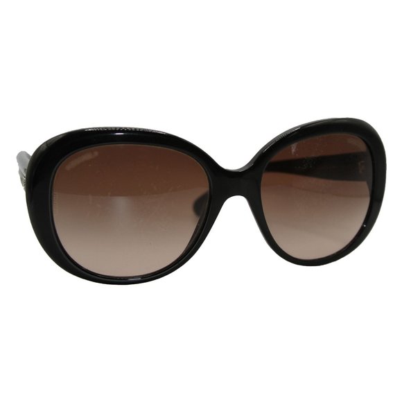 CHANEL Black 5312 C.943/S5 57/18-135 3n and Beige Frame/ Brown Gradient Sunglass - Picture 3 of 9